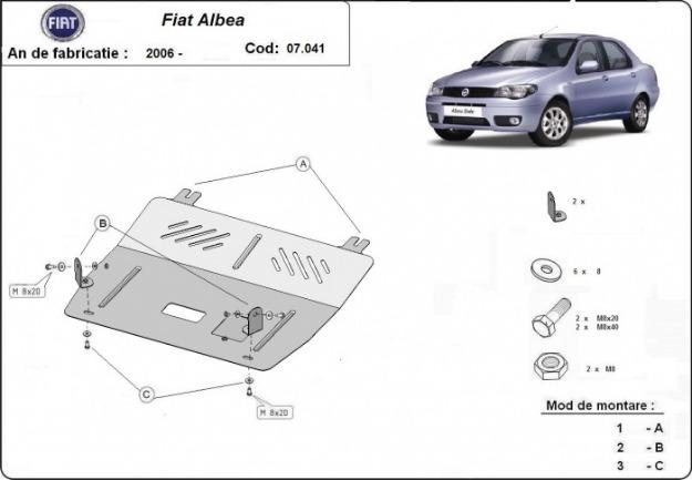 Scut motor Fiat Albea - Pret | Preturi Scut motor Fiat Albea