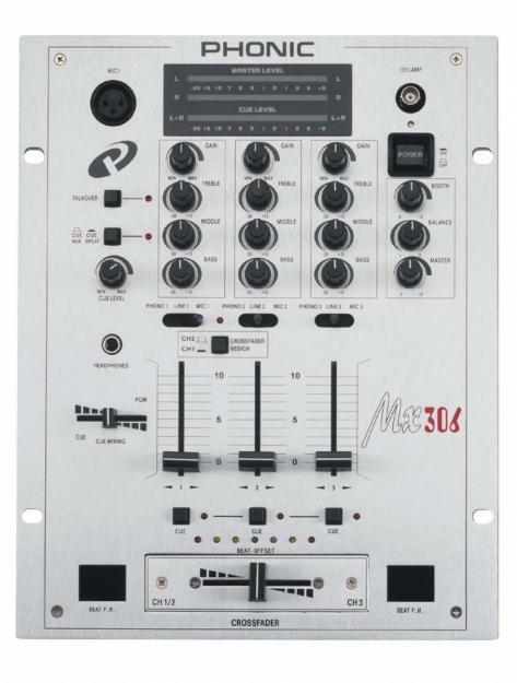 Vand mixer Phonic Mx 306, cd-player Pioneer 100S - Pret | Preturi Vand mixer Phonic Mx 306, cd-player Pioneer 100S