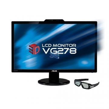 Asus VG278H, 27" Wide, 5ms, Tehnologie 3D, Negru + Transport Gratuit - Pret | Preturi Asus VG278H, 27" Wide, 5ms, Tehnologie 3D, Negru + Transport Gratuit