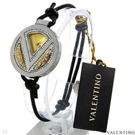 Ceas VALENTINO Swiss Quartz in Solid Black Leather - Pret | Preturi Ceas VALENTINO Swiss Quartz in Solid Black Leather