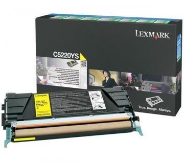 Toner Lexmark C5220YS - Pret | Preturi Toner Lexmark C5220YS