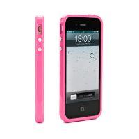 Accesoriu Muvit Husa Bumper Pink pentru iPhone 5 si Folie Protectie (MUBKC0589) - Pret | Preturi Accesoriu Muvit Husa Bumper Pink pentru iPhone 5 si Folie Protectie (MUBKC0589)