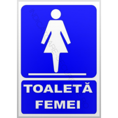 indicatoare toalete femei - Pret | Preturi indicatoare toalete femei