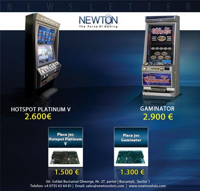 NEWTON SLOTS MACHINES - Pret | Preturi NEWTON SLOTS MACHINES