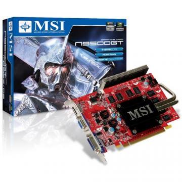 Placa video MSI nVidia Geforce 9500GT 512MB DDR2 , 128Bit - Pret | Preturi Placa video MSI nVidia Geforce 9500GT 512MB DDR2 , 128Bit