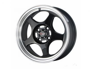 Drag Wheels DR23 Gloss Black Machined Lip Janta - Pret | Preturi Drag Wheels DR23 Gloss Black Machined Lip Janta