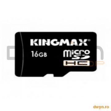 Kingmax Memorie 16GB Micro SecureDigital HC, class 6, cu adaptor - Pret | Preturi Kingmax Memorie 16GB Micro SecureDigital HC, class 6, cu adaptor