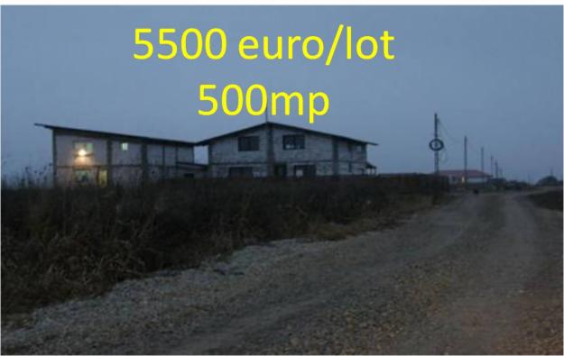 Vand terenuri intravilane berceni 5.500 euro/lot - Pret | Preturi Vand terenuri intravilane berceni 5.500 euro/lot