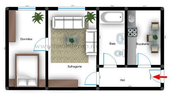 Ap zona Iorga 42 mp etaj 2 31500 euro - Pret | Preturi Ap zona Iorga 42 mp etaj 2 31500 euro