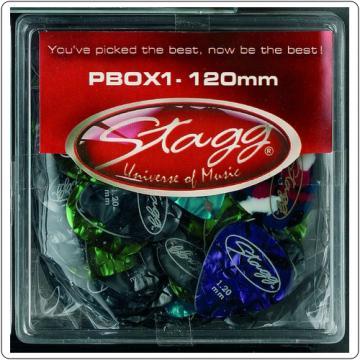 Stagg PBOX1-120 - Set pene chitara - Pret | Preturi Stagg PBOX1-120 - Set pene chitara