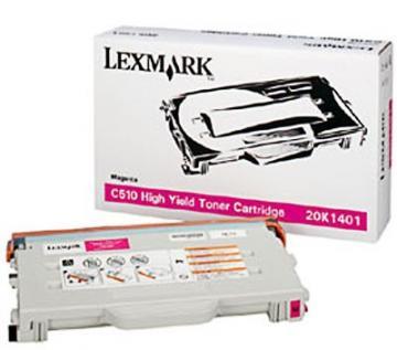 Toner Cartridge Lexmark C510 Magenta High Yield (6.6K), 20K1401 - Pret | Preturi Toner Cartridge Lexmark C510 Magenta High Yield (6.6K), 20K1401