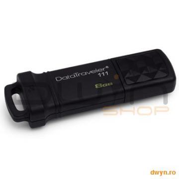 KINGSTON 8GB USB 3.0 DataTraveler 111 Black - Pret | Preturi KINGSTON 8GB USB 3.0 DataTraveler 111 Black