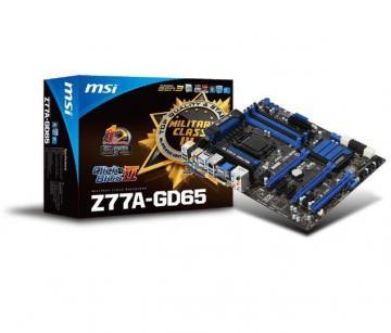 MSI Z77A-GD65, FSB 1333, DDR3, LGA1155, ATX + Transport Gratuit - Pret | Preturi MSI Z77A-GD65, FSB 1333, DDR3, LGA1155, ATX + Transport Gratuit