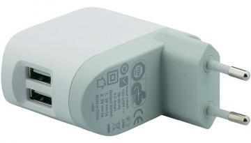 Alimentator portabil pentru iPod/iPhone de la 110-230V la USB, 2 iesiri USB, 1000mA, F8Z572CW Belkin - Pret | Preturi Alimentator portabil pentru iPod/iPhone de la 110-230V la USB, 2 iesiri USB, 1000mA, F8Z572CW Belkin