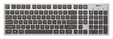 Tastatura Slimline Isla, cu fir, USB, argintiu-negru, Trust (16718) - Pret | Preturi Tastatura Slimline Isla, cu fir, USB, argintiu-negru, Trust (16718)