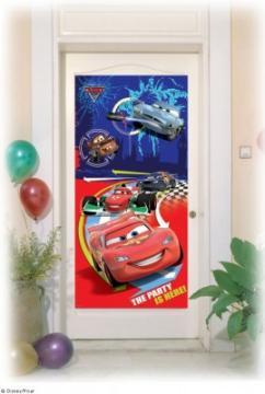 Cars 2 - Baner usa decorativ petrecere - plastic 160 x 84 cm - Pret | Preturi Cars 2 - Baner usa decorativ petrecere - plastic 160 x 84 cm