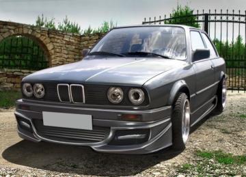 BMW E30 Extensie Spoiler Fata Street - Pret | Preturi BMW E30 Extensie Spoiler Fata Street