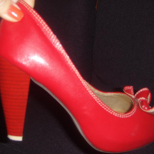 pantofi rosii cu toc - Pret | Preturi pantofi rosii cu toc
