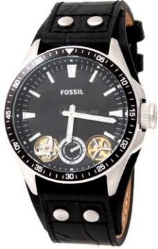 Ceas Fossil ME1103 Twist Automatic Black Leather - Pret | Preturi Ceas Fossil ME1103 Twist Automatic Black Leather