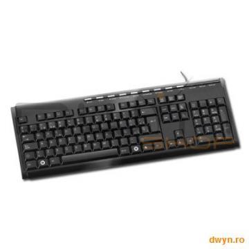 Input Devices - Keyboard CANYON CNF-KEYB01B USB, Black, Retail, English - Pret | Preturi Input Devices - Keyboard CANYON CNF-KEYB01B USB, Black, Retail, English