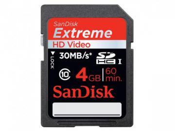 Card memorie SanDisk 4GB Extreme SDHC, SDSDX-004G-X46 - Pret | Preturi Card memorie SanDisk 4GB Extreme SDHC, SDSDX-004G-X46