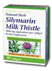 Silymarin Milk Thistle 1000mg *30gelule - Pret | Preturi Silymarin Milk Thistle 1000mg *30gelule