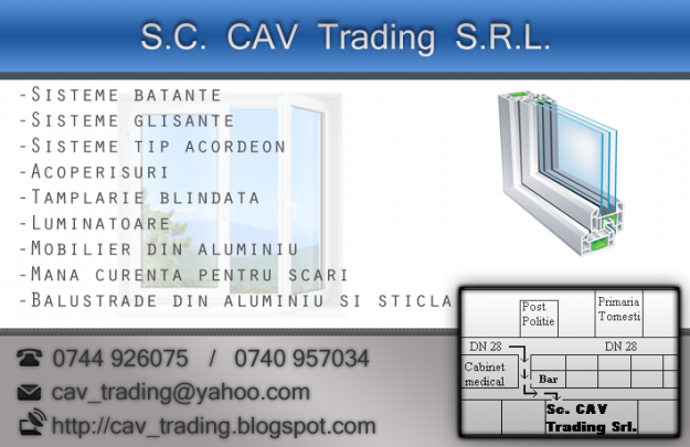 Tamplarie aluminiu si pvc iasi cu geamuri termopane - Pret | Preturi Tamplarie aluminiu si pvc iasi cu geamuri termopane