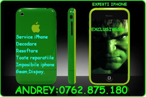 Decodare iPhone 3g/3GS Unlock iPhone 3g/3gs/Decodare iPhone 3G/3GS Upgrade Soft iPhone - Pret | Preturi Decodare iPhone 3g/3GS Unlock iPhone 3g/3gs/Decodare iPhone 3G/3GS Upgrade Soft iPhone