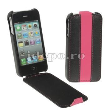 Husa iPhone 4,4S Sun Racing Piele Accesorii iPhone 4S - Pret | Preturi Husa iPhone 4,4S Sun Racing Piele Accesorii iPhone 4S