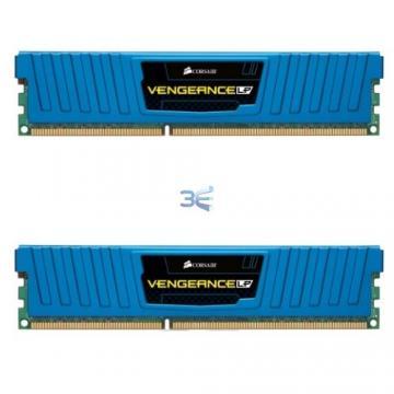 Corsair Vengeance Blue Kit Memorie 2 x 2GB, DDR3, 4GB, 1600MHz, CL 9 - Pret | Preturi Corsair Vengeance Blue Kit Memorie 2 x 2GB, DDR3, 4GB, 1600MHz, CL 9