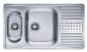 Chiuvete Inox - ALVEUS Dotto 20 inox satinat - Pret | Preturi Chiuvete Inox - ALVEUS Dotto 20 inox satinat