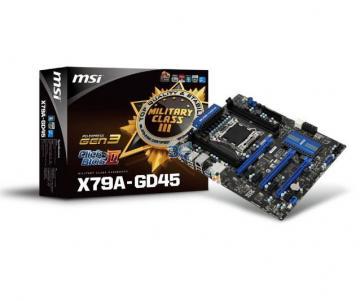 MSI X79A-GD45, FSB 1333, DDR3, LGA2011, mATX + Transport Gratuit - Pret | Preturi MSI X79A-GD45, FSB 1333, DDR3, LGA2011, mATX + Transport Gratuit