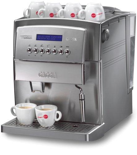 Gaggia 90500 Titanium Super Automatic Expresor cafea, argintiu - Pret | Preturi Gaggia 90500 Titanium Super Automatic Expresor cafea, argintiu