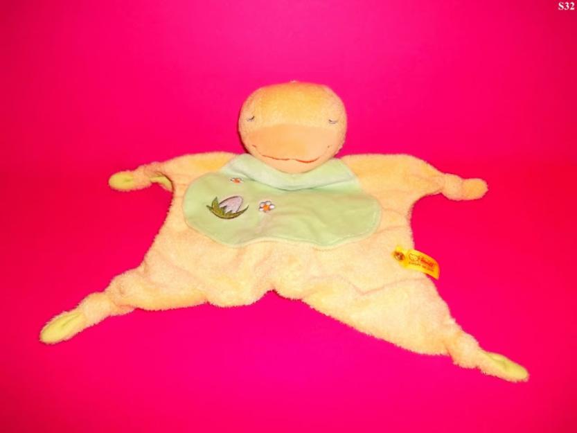 jucarii jucarie pentru bebeblusi paturica textila cu ratusca de la steiff - Pret | Preturi jucarii jucarie pentru bebeblusi paturica textila cu ratusca de la steiff