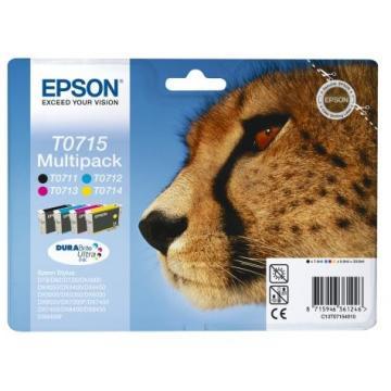 Cartus Epson T0715, Durabrite Ultra Multipack - Pret | Preturi Cartus Epson T0715, Durabrite Ultra Multipack