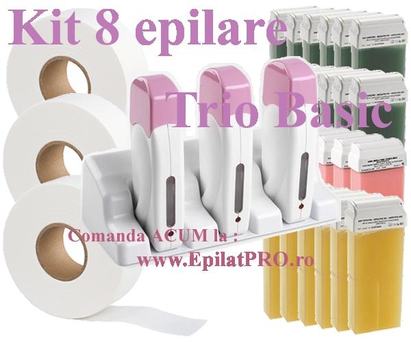 kit 8 epilare trio basic - Pret | Preturi kit 8 epilare trio basic