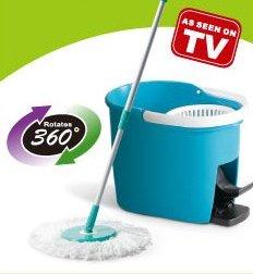 SPIN & GO: mop rotativ + galeata! ... Vazut la TV!!! - Pret | Preturi SPIN & GO: mop rotativ + galeata! ... Vazut la TV!!!