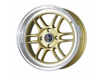 Drag Wheels DR21 Gold Machined Lip Janta - Pret | Preturi Drag Wheels DR21 Gold Machined Lip Janta