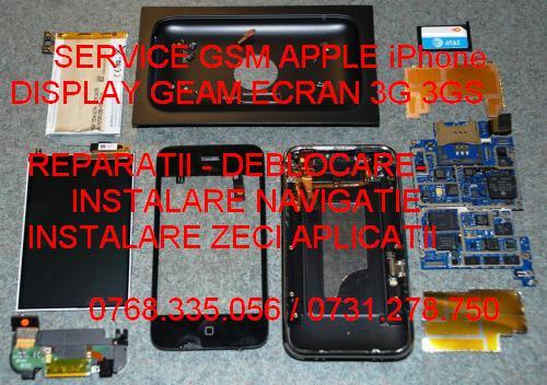 Reparatii GSM Apple iPhone 3G 3GS Schimb Display Ecrane iPhone 3GS -- 0731.278.750 - Pret | Preturi Reparatii GSM Apple iPhone 3G 3GS Schimb Display Ecrane iPhone 3GS -- 0731.278.750