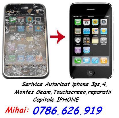 service iphone montez touchscreen iphone 3g g3s 4 original mihai 0786626919 - Pret | Preturi service iphone montez touchscreen iphone 3g g3s 4 original mihai 0786626919