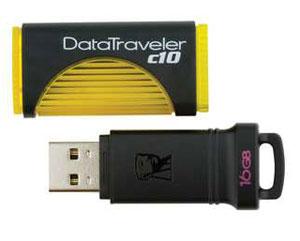 USB Flash Kingston Data Traveler C10 16GB, yellow - Pret | Preturi USB Flash Kingston Data Traveler C10 16GB, yellow