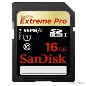 Card memorie SanDisk 16GB ExtremePro SDHC, SDSDXPA-016G-X46 - Pret | Preturi Card memorie SanDisk 16GB ExtremePro SDHC, SDSDXPA-016G-X46