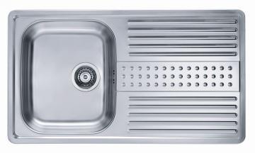 Chiuvete Inox - ALVEUS Dotto 10 inox satinat - Pret | Preturi Chiuvete Inox - ALVEUS Dotto 10 inox satinat