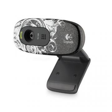 Camera web Logitech C270, USB 2.0, Fleur Dark - Pret | Preturi Camera web Logitech C270, USB 2.0, Fleur Dark