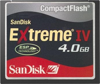 SanDisk Compact Flash Extreme IV, 4GB - Pret | Preturi SanDisk Compact Flash Extreme IV, 4GB