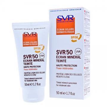 SVR 50 Ecran Mineral Piele Intoleranta *50 ml - Pret | Preturi SVR 50 Ecran Mineral Piele Intoleranta *50 ml