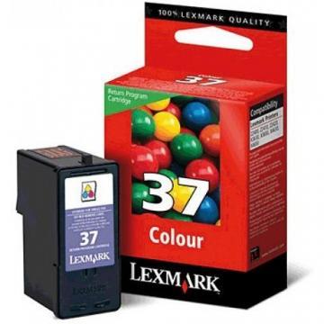 Cartus Lexmark 37 color cartridge - X3650, X4650, 18C2140E - Pret | Preturi Cartus Lexmark 37 color cartridge - X3650, X4650, 18C2140E