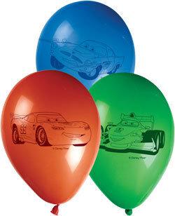 10 baloane latex 28cm imprimate CARS - Pret | Preturi 10 baloane latex 28cm imprimate CARS