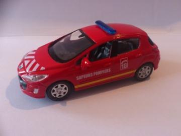 Macheta auto Peugeot 308 Pompiers - Pret | Preturi Macheta auto Peugeot 308 Pompiers