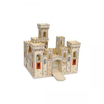 Melissa &amp; Doug - Castel medieval pliabil - Pret | Preturi Melissa &amp; Doug - Castel medieval pliabil